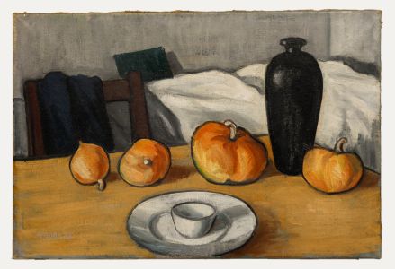 H. Buhr - 1935 Oil, Gourds and Ceramics