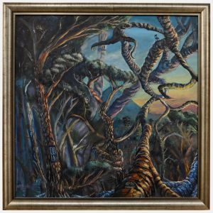 Dylan Hodd - Surrealist Contemporary Oil, Under Story