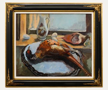 Mid 20th Century Oil - Game Dinner