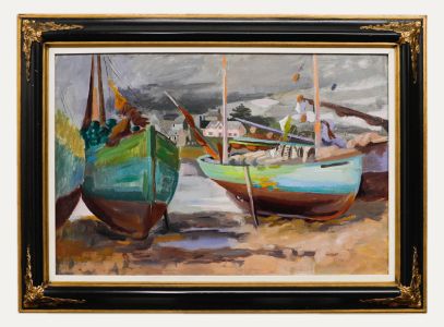 20th Century Oil - fishing Harbour