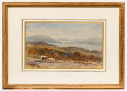 Edward Tucker (1830-1909) - Framed 19th Century Watercolour, Windermere