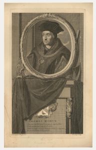 After Adriaen van der Werff (1659-1722) -17th Century Engraving, Sir Thomas More