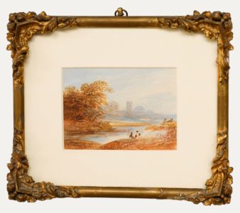 Attrib. George Nicholson (1787-1878) - Watercolour, Little Creffield Yorkshire