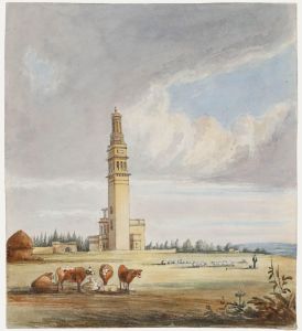 Early 19th Century Watercolour - Beckford's Tower, Bath