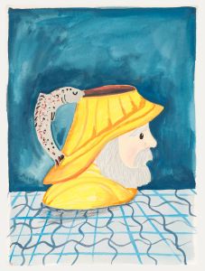 Jemma Jamie - Contemporary Gouache, Fisherman Tankard