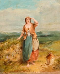 19th Century Oil - A Long Gaze