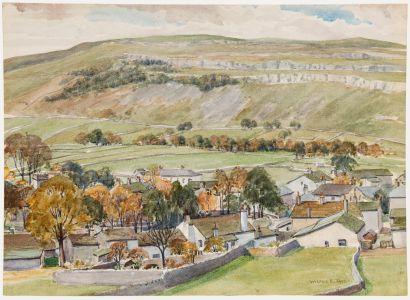 Wilfrid B. Tapp - Mid 20th Century Watercolour, Village in the Country