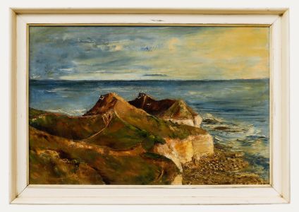 Gwen Howard - 20th Century Oil, North Landing, Flamborough