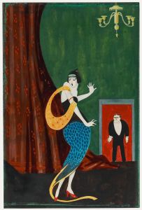 Mid 20th Century Gouache - The Operatic Performance