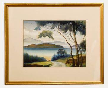 A. Strong - Mid 20th Century Watercolour, Firth of Clyde