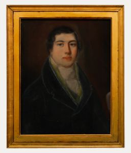 19th Century Pastel - Portrait of a Man