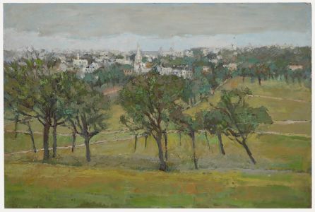 Simon Goldberg (1916-2002) - Mid 20th Century Oil, View from Primrose Hill