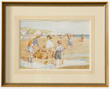 Eileen Bushby - Framed 20th Century Watercolour, The Architects