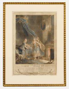 After Sigmund Freudenberger - 19th Century Engraving, Le Coucher