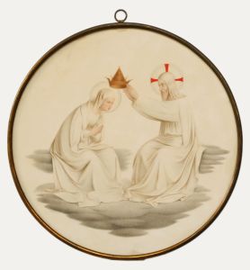 Gadda of Florence after Fra Angelico - Watercolour, Coronation of the Virgin 