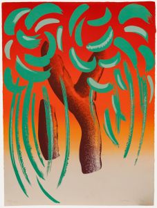 Michael Heindorff - 20th Century Silkscreen, Tasso's Trees IX