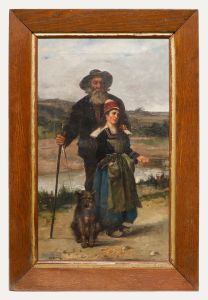 Walter Shaw Sparrow - 1888 Oil, Donnez Moi Un Sou!