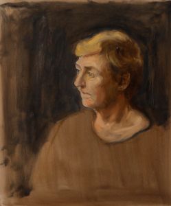 George Weissbort (1928-2013) - 20th Century Oil, Woman In Profile
