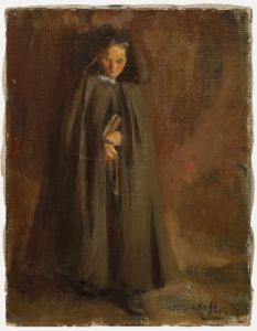 Cecile Hertz-Eyrolles (1875-1974) - Mid 20th Century Oil, Portrait of a Nun