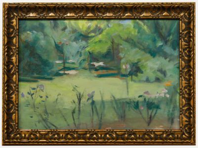 Cecile Hertz-Eyrolles (1875-1974) - Framed Mid 20th Century Oil, Late Spring