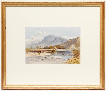 Arthur Tucker RBA (1864-1929) - Early 20th Century Watercolour, Highland River