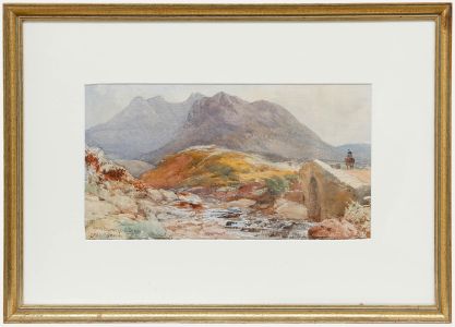 David Hall McKewan (1817-1873) - Mid 19th Century Watercolour, The Mountain
