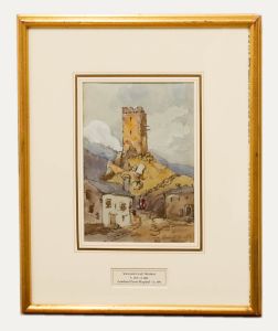William Cave Thomas (1820-1906)  - c.1842 Watercolour, Lombard Tower Hospital