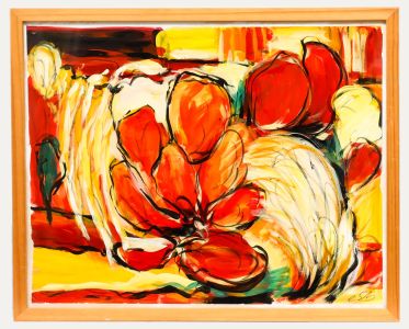 Erwin Steinhauser (1939-2023) - 20th Century Acrylic, Autumn Trees