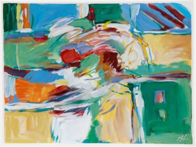 Erwin Steinhauser (1939-2023) - 20th Century Acrylic, Natural Forms