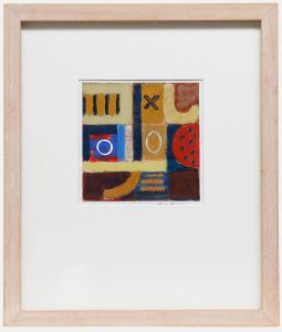 Ray Barry (1931-2022) - Contemporary Acrylic, Cache II
