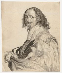 After Sir Anthony van Dyck - 19th Century Watercolour, King Charles I