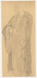 Edward Ridley (1883-1946) - Graphite Drawing, Gentleman in Period Attire 