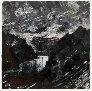 Daniel Nichols - Contemporary Oil, Mountain Scene