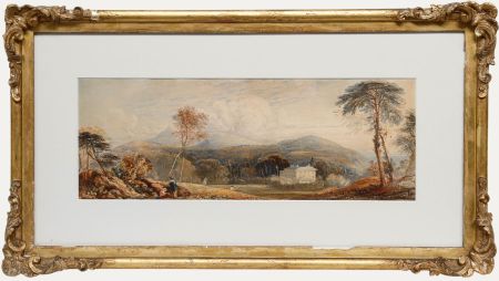 Early 19th Century Watercolour - A View of the Manor