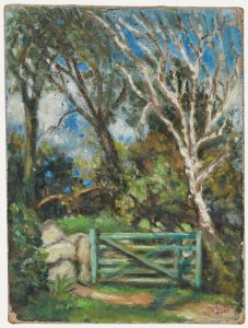 Elaine Blamey - Mid 20th Century Oil, Autumn Time II