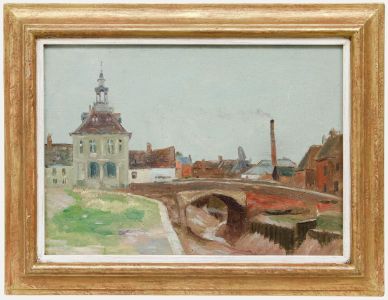 Robert Kirkland Jamieson (1880-1950) - Early 20th Century Oil, Urban Town Scene