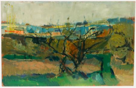 Charles Betremieux (1919-1997) - Mid 20th Century Oil, The Park