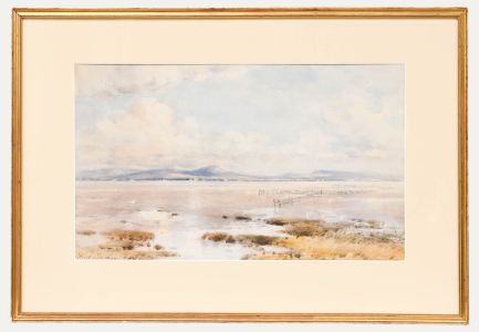 Frederick Tucker (1860-1935) - Watercolour, The Cumberland Hills