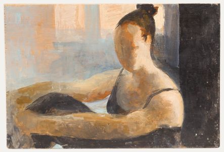 Bernadette Kelly (b.1933) - 20th Century Oil, Portrait of a Girl