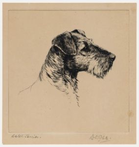 David Gee - Early 20th Century Etching, Welsh Terrier