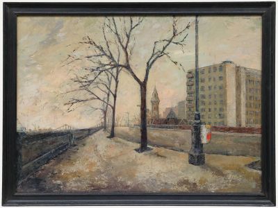 D. Moore - 20th Century Oil, Suburban Dusk