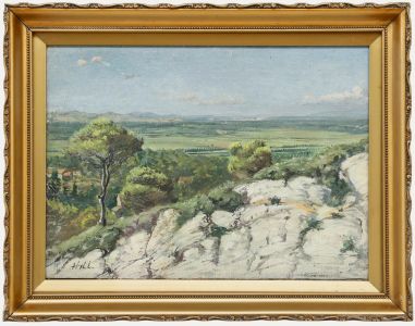 Adrian Hill (1895-1977) - Mid 20th Century Oil, Provençal Landscape