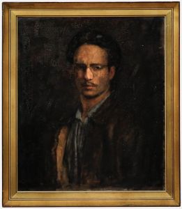 George Weissbort (1928-2013) - Mid 20th Century Oil, Self Portrait
