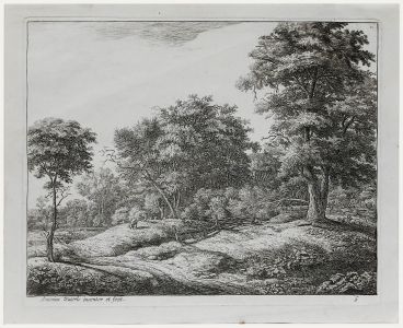 Anthonie Waterloo (1609-1690) - 19th Century Etching, A Well-Earned Nap