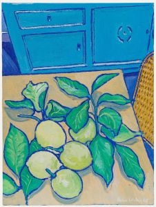 Brian William - Contemporary Oil, Ripening Lemons