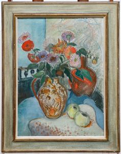 P. Heuer - 20th Century Oil, Apples and Flora
