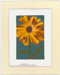 Ben Carrivick - Contemporary Oil, Orange Gazania