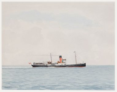 D.J. Lundie - 20th Century Watercolour, Princess Elizabeth, 1927