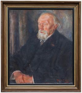 1936 Oil - A Quiet Gentleman