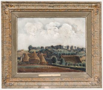 Jules Jacques Boulez (1889-1960) - Framed Mid 20th Century Oil, A Day of Cloud
